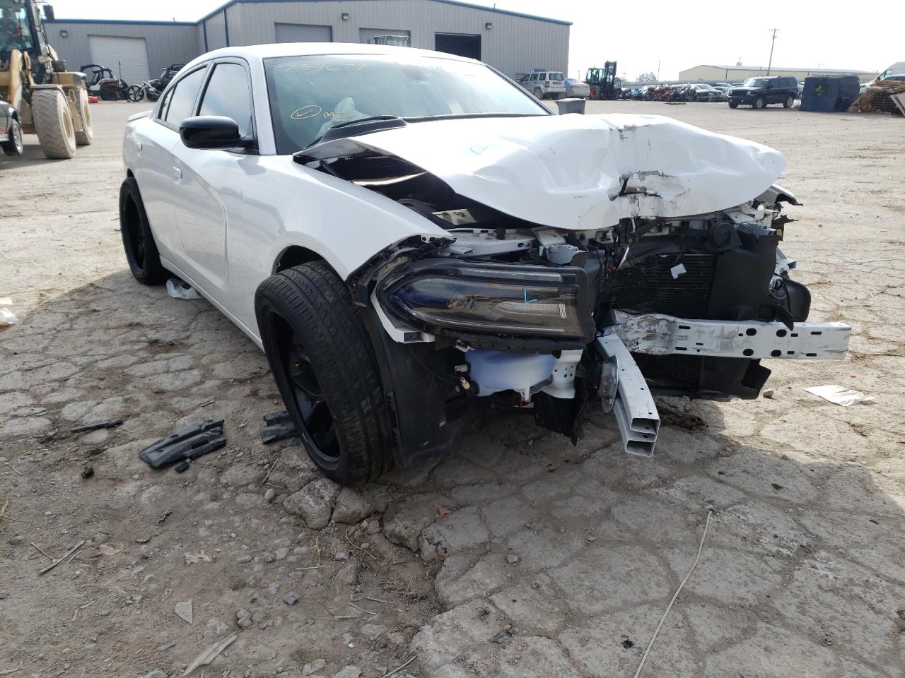 DODGE CHARGER SX 2019 with VIN 2C3CDXBG2KH734677 - Photo from auction