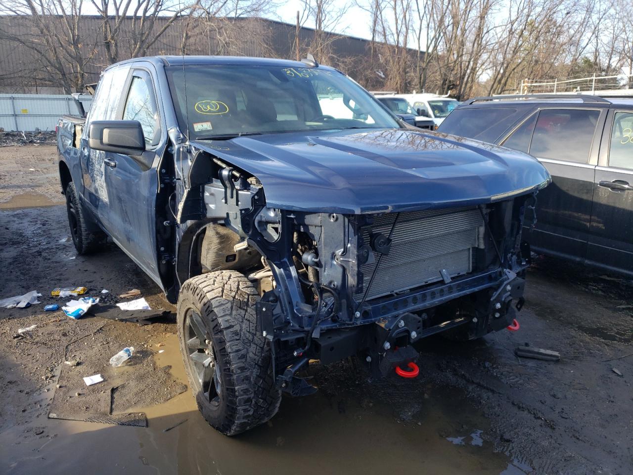 Photo 9 from auction – 2021 CHEVROLET SILVERADO with VIN 1GCPYFED2MZ171999