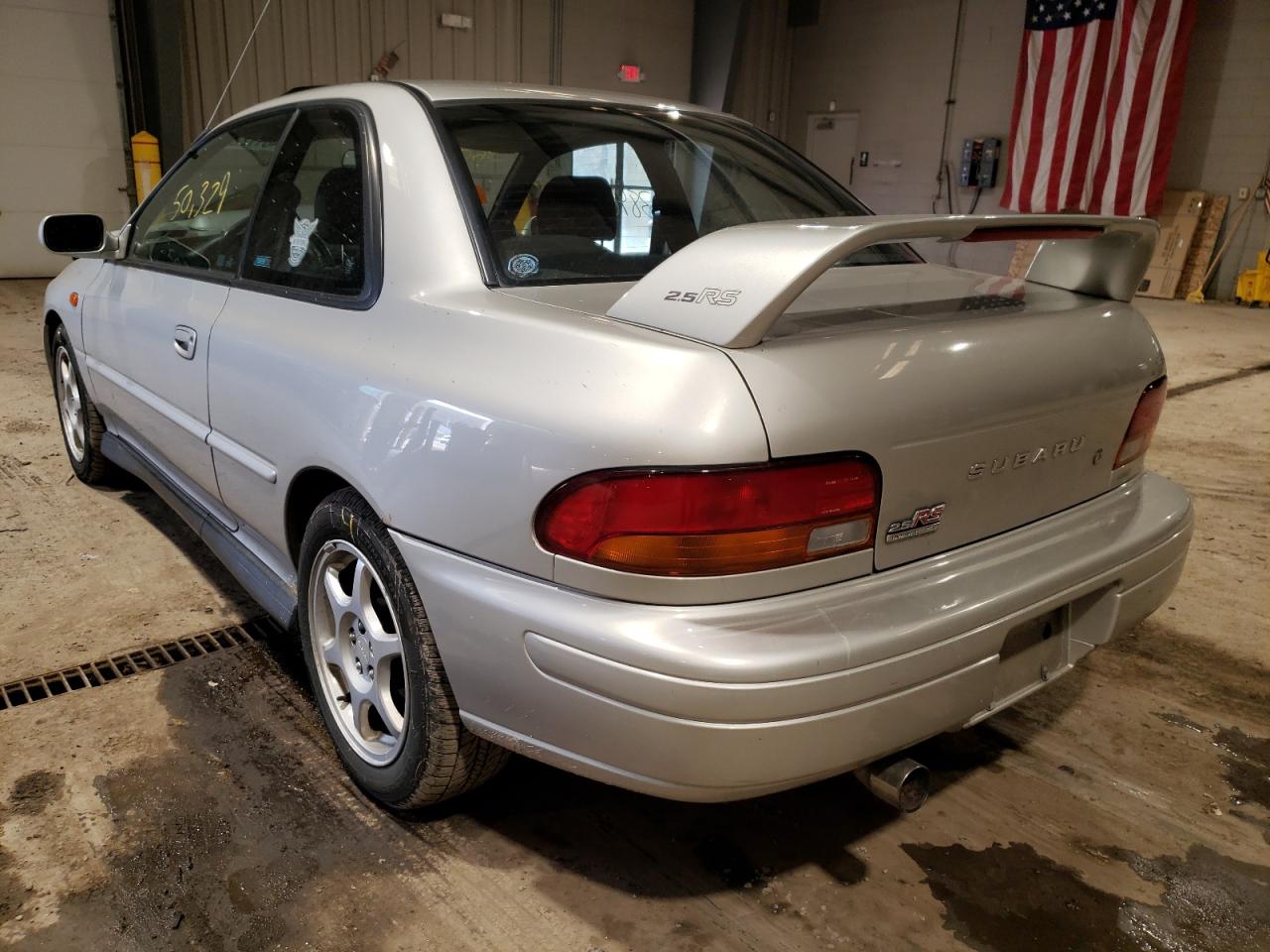 Photo 3 from auction – 2000 SUBARU IMPREZA RS with VIN JF1GM6756YH402468