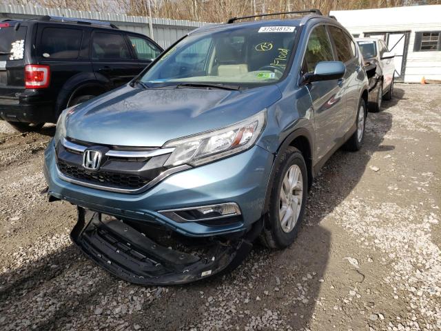 Photo 2 from auction – 2015 HONDA CR-V EXL with VIN 2HKRM4H73FH649811