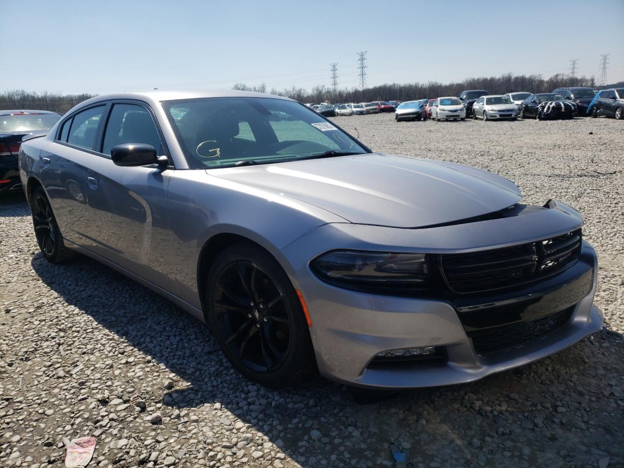 DODGE CHARGER SX 2018 with VIN 2C3CDXHG2JH192213 - Photo from auction