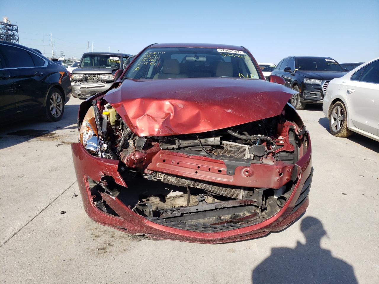 Photo 9 from auction – 2010 MAZDA 3 I with VIN JM1BL1SF2A1175532