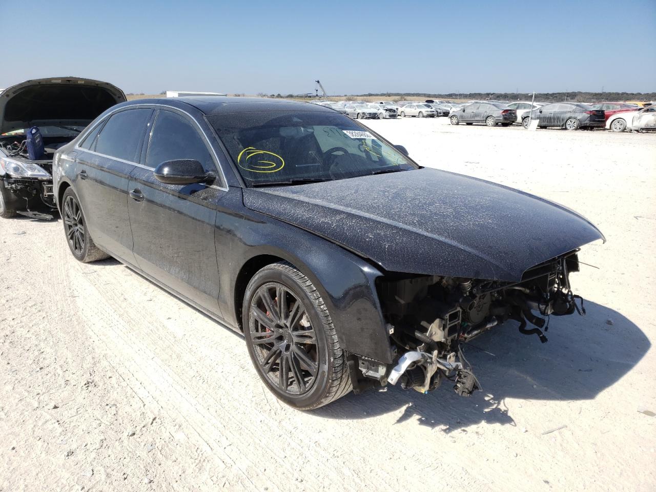 AUDI A8 L QUATT 2012 with VIN WAURVAFD1CN017421 - Photo from auction