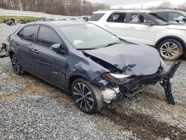 TOYOTA COROLLA L 2017 with VIN 5YFBURHE0HP628255 - Photo from auction