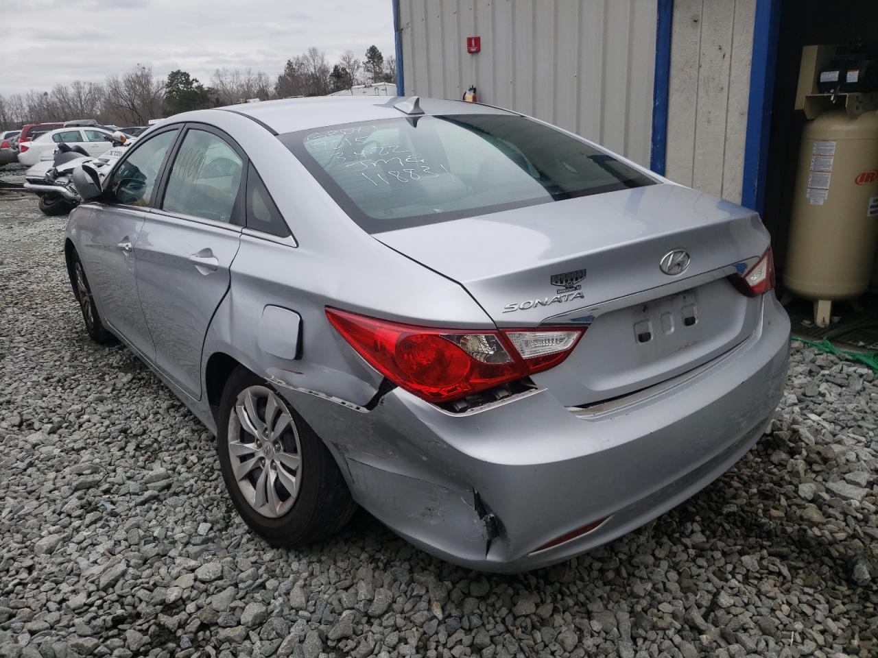 Photo 3 from auction – 2012 HYUNDAI SONATA GLS with VIN 5NPEB4AC0CH377015