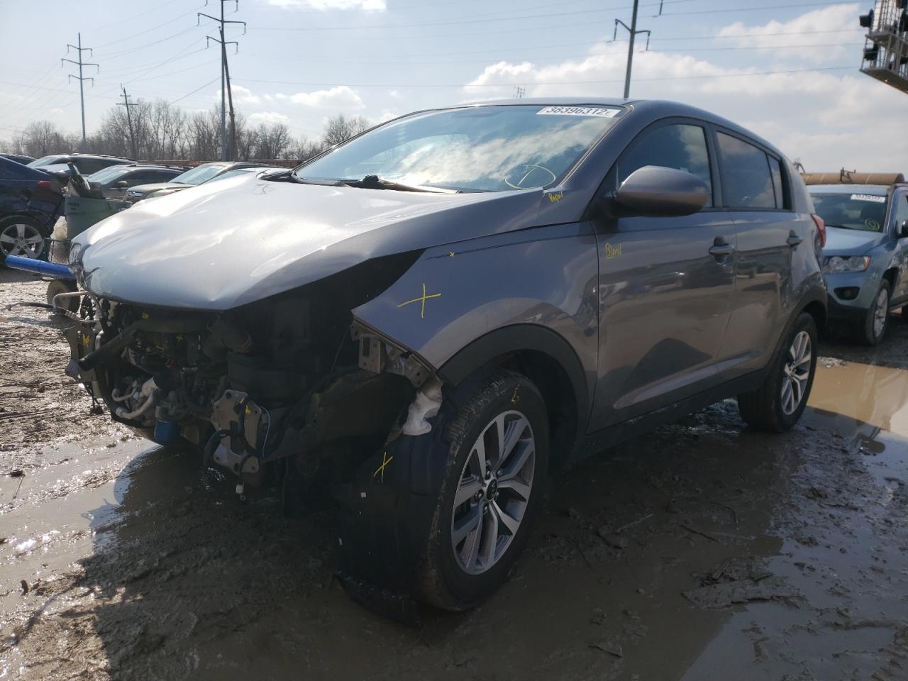 Photo 2 from auction – 2016 KIA SPORTAGE L with VIN KNDPB3AC2G7857148