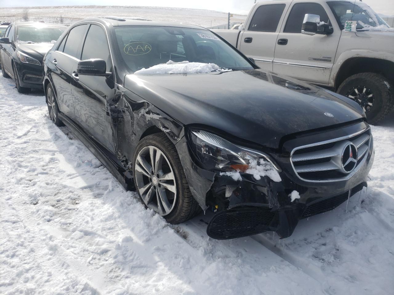 MERCEDES-BENZ E 350 4MAT 2016 with VIN WDDHF8JB7GB182736 - Photo from auction