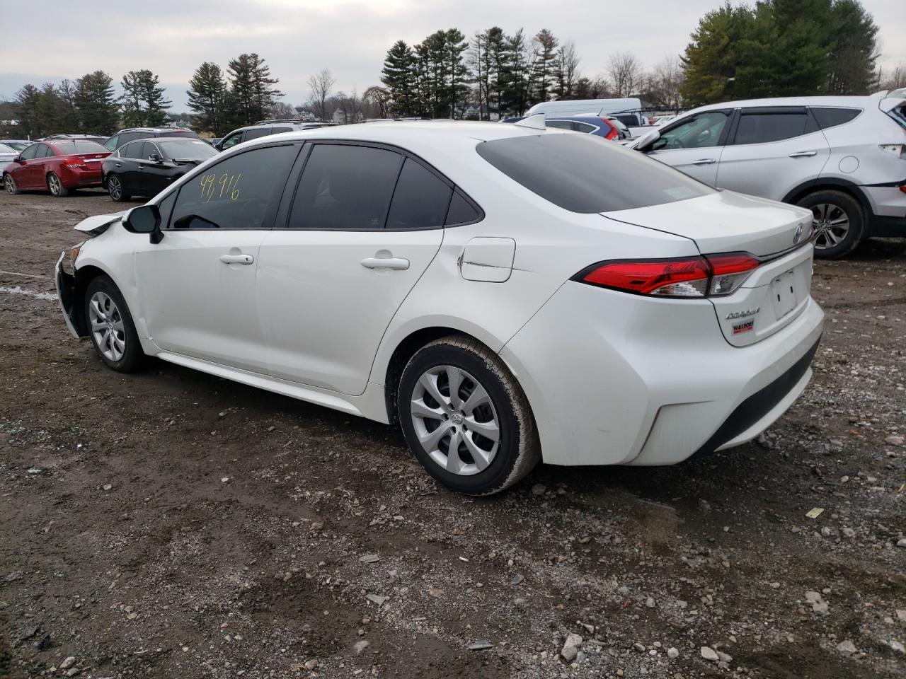 Photo 3 from auction – 2020 TOYOTA COROLLA LE with VIN 5YFEPRAEXLP036594