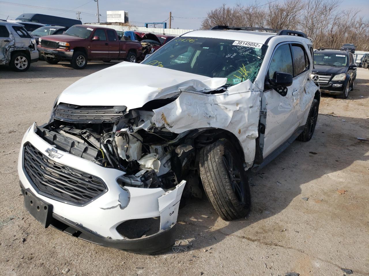 Photo 2 from auction – 2017 CHEVROLET EQUINOX LT with VIN 2GNALCEK4H6214345