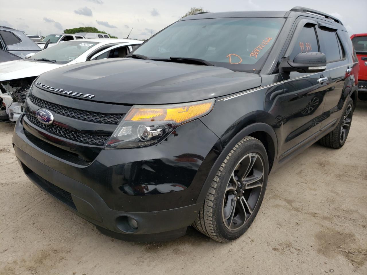 Photo 2 from auction – 2014 FORD EXPLORER S with VIN 1FM5K8GT6EGA57604