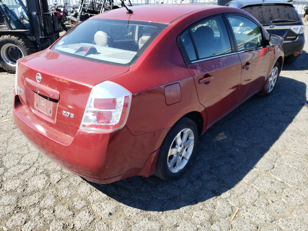 Photo 4 from auction – 2007 NISSAN SENTRA with VIN 3N1AB61E37L687843