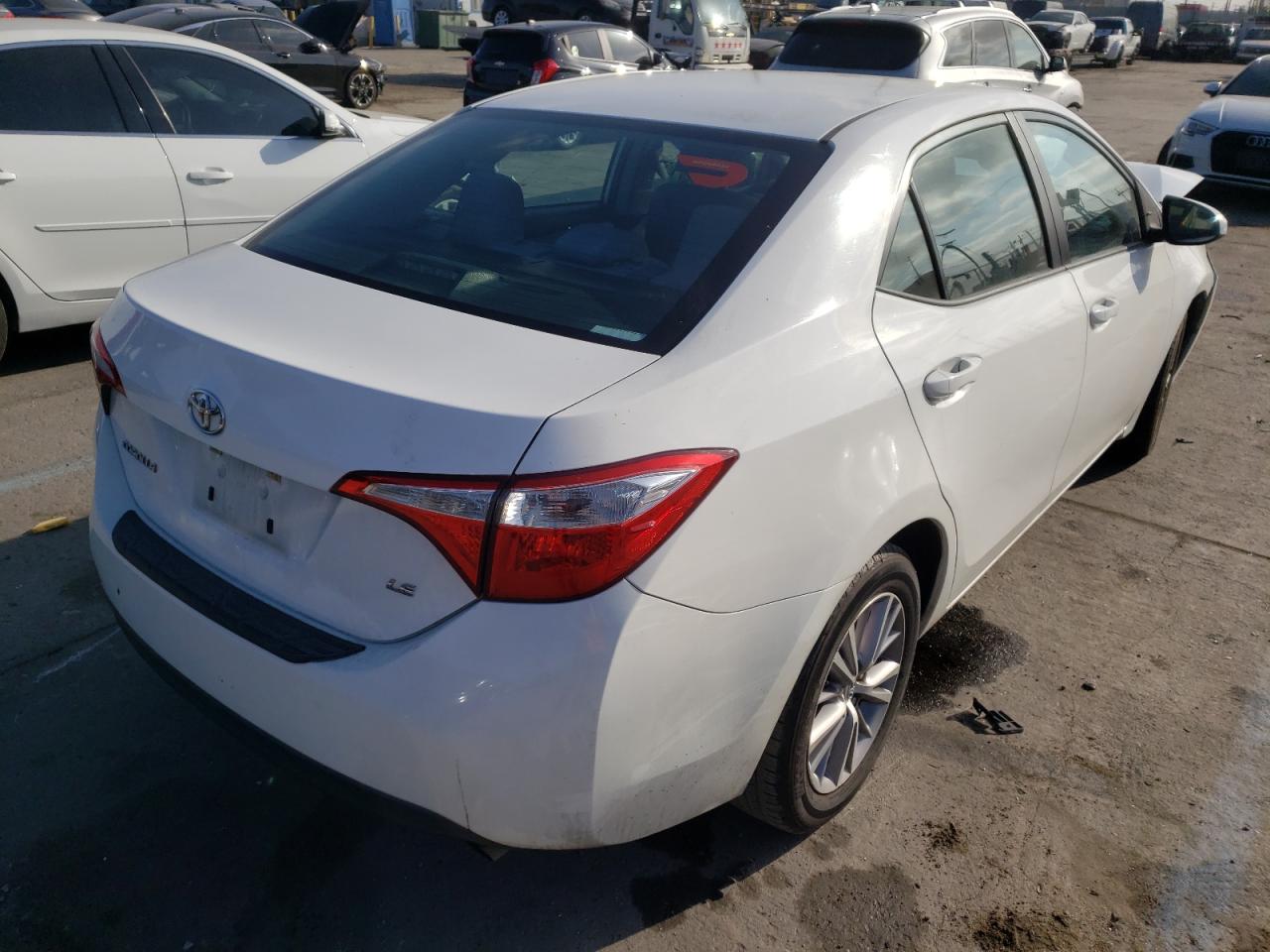 Photo 4 from auction – 2014 TOYOTA COROLLA L with VIN 5YFBURHE3EP102018