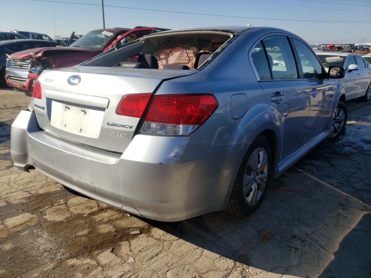 Photo 4 from auction – 2013 SUBARU LEGACY 2.5 with VIN 4S3BMBA6XD3025844