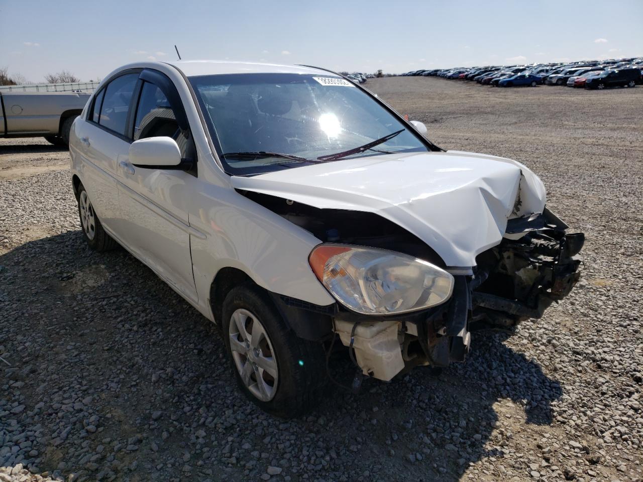 HYUNDAI ACCENT GLS 2010 with VIN KMHCN4AC8AU498744 - Photo from auction