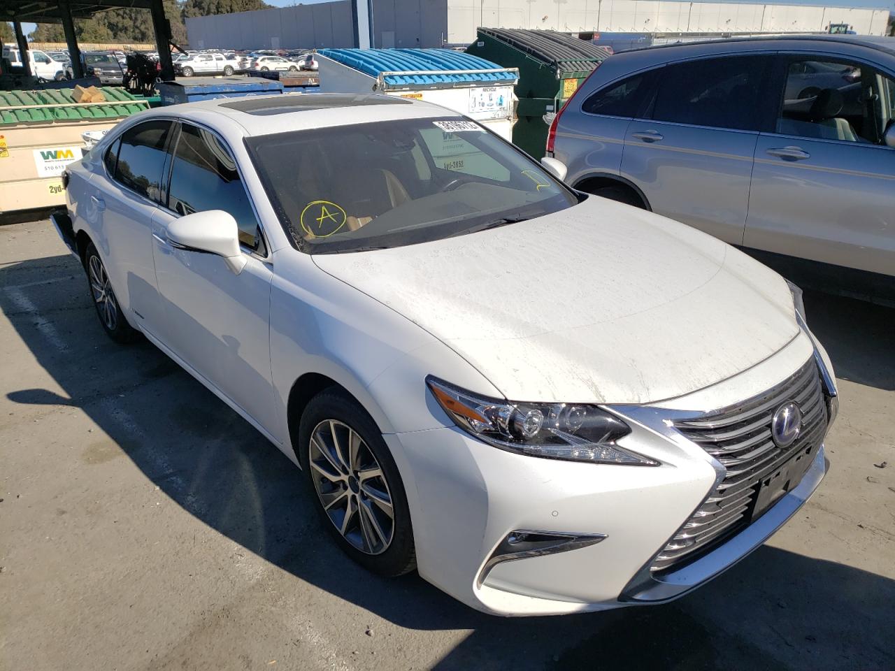 LEXUS ES 300H 2017 with VIN JTHBW1GG7H2134809 - Photo from auction