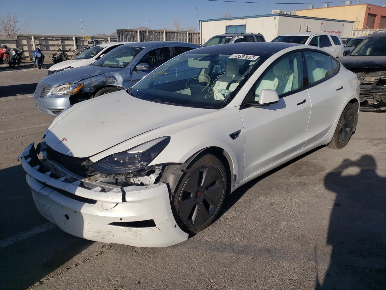 Photo 2 from auction – 2021 TESLA MODEL 3 with VIN 5YJ3E1EA2MF917311