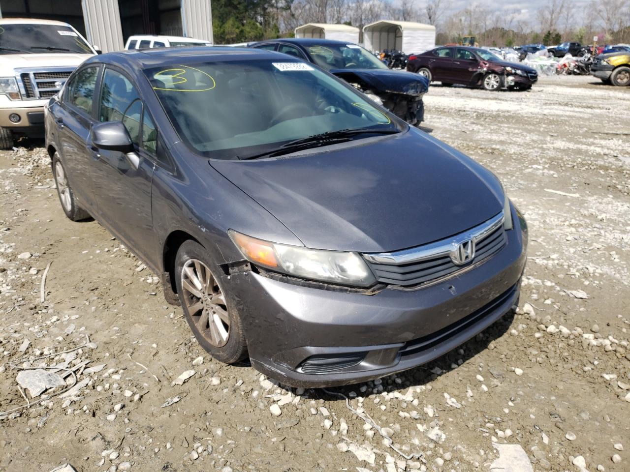 Photo 9 from auction – 2012 HONDA CIVIC with VIN 19XFB2F99CE053846