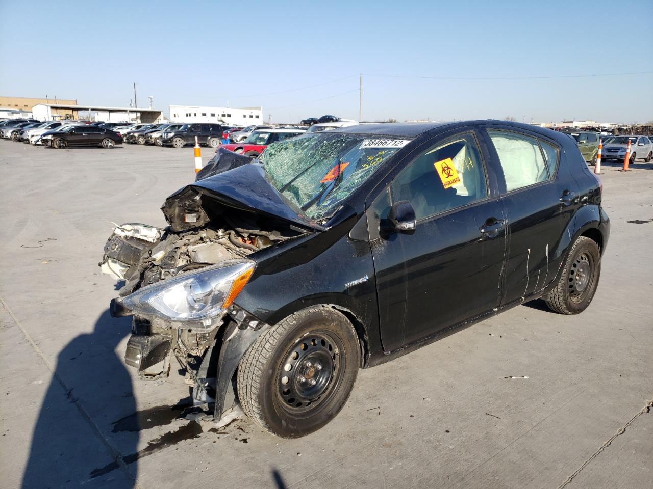Photo 2 from auction – 2016 TOYOTA PRIUS C with VIN JTDKDTB30G1133609