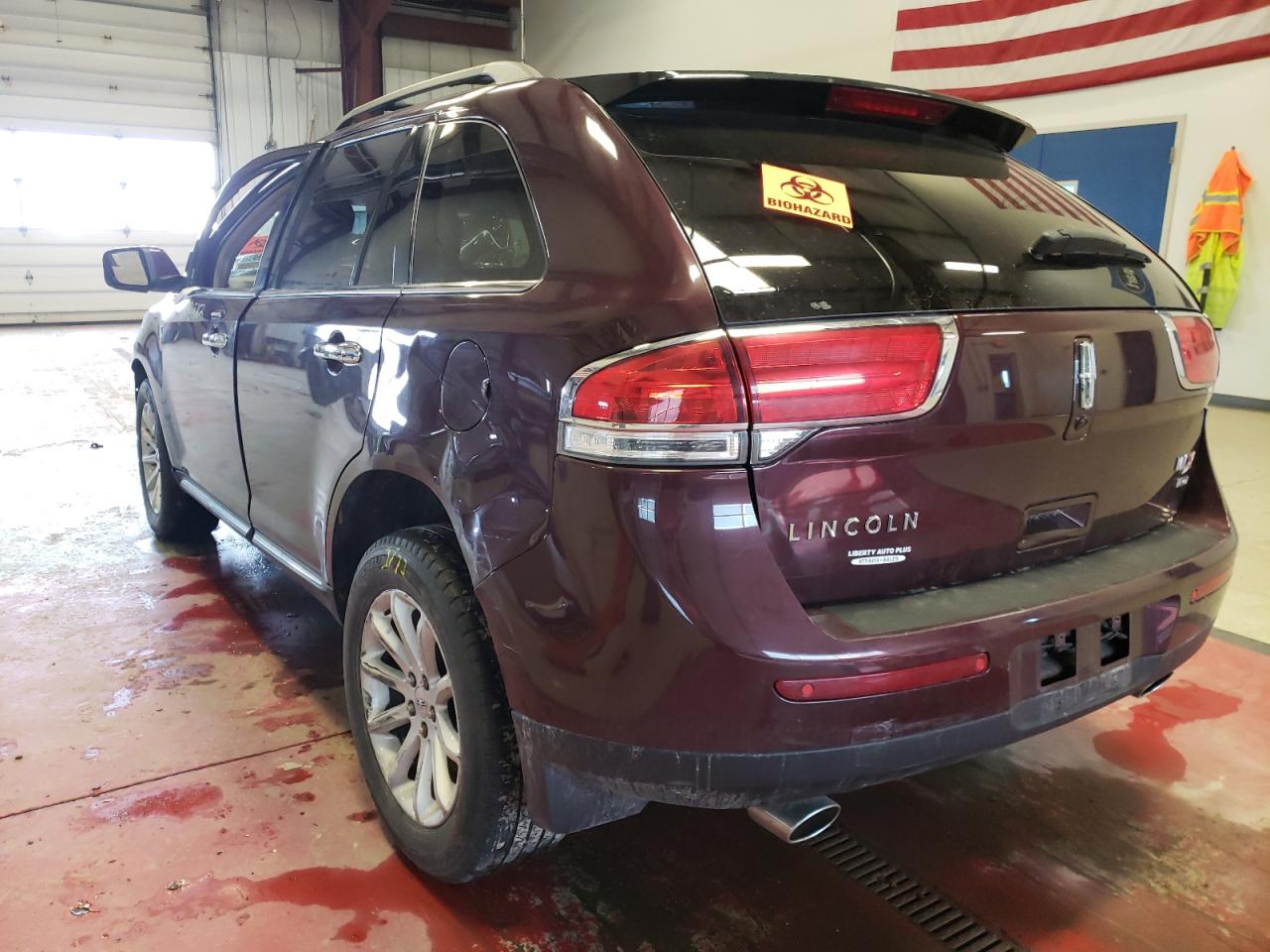 Photo 3 from auction – 2011 LINCOLN MKX with VIN 2LMDJ8JK1BBJ10991
