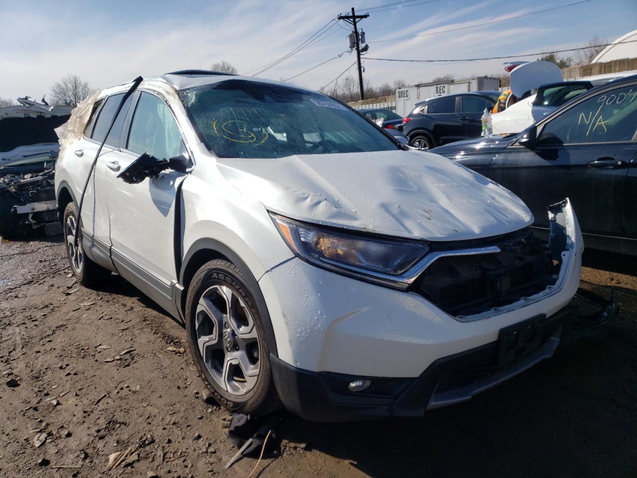 HONDA CR-V EXL 2019 with VIN 7FARW2H89KE027007 - Photo from auction
