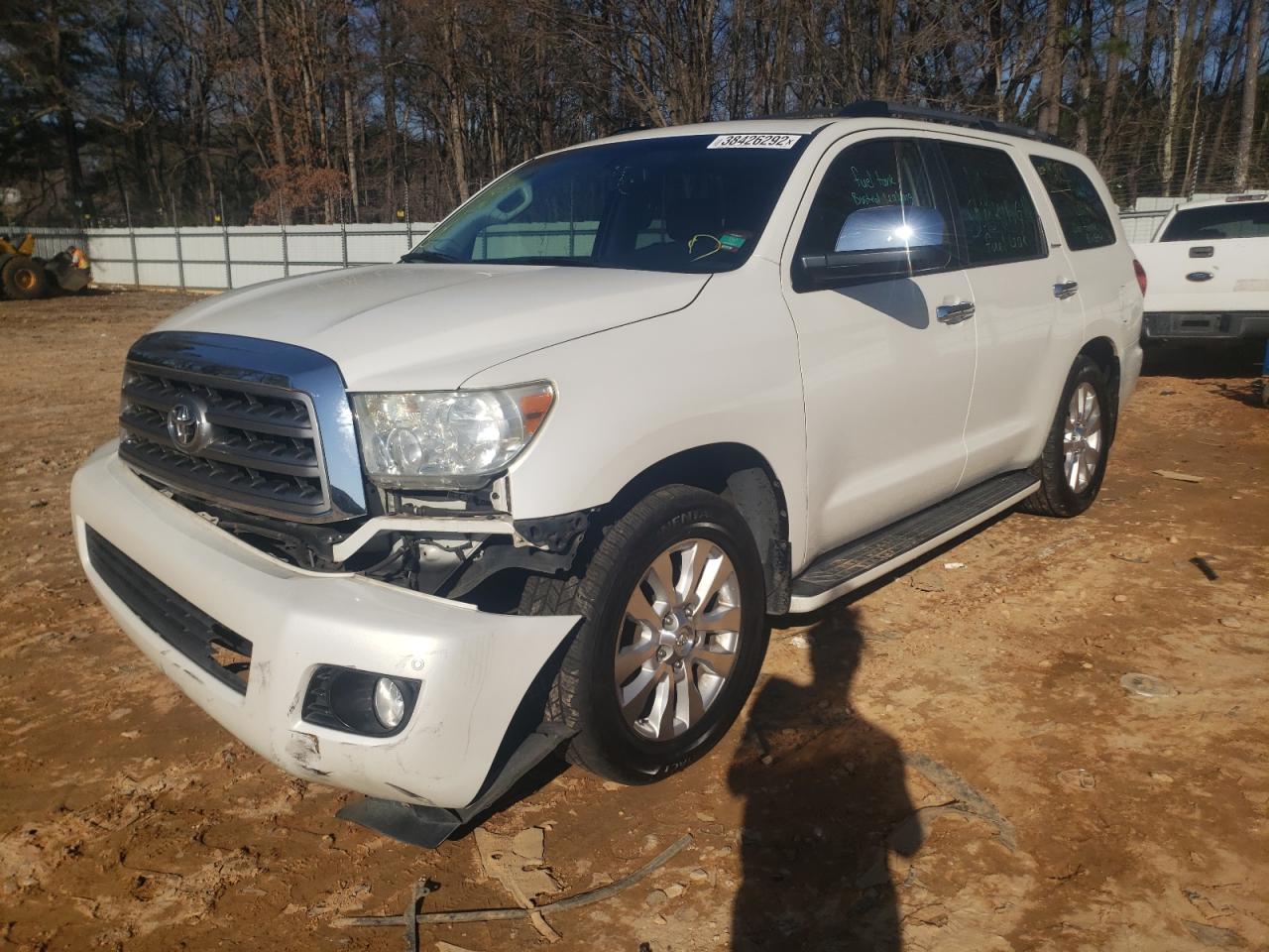Photo 2 from auction – 2010 TOYOTA SEQUOIA PL with VIN 5TDDW5G1XAS031010