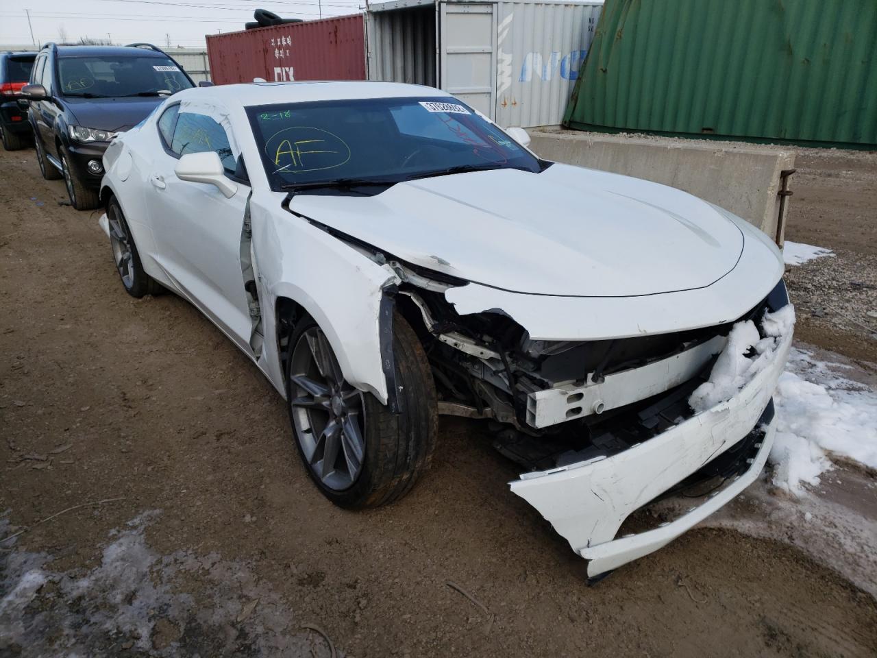 CHEVROLET CAMARO LS 2019 with VIN 1G1FB1RX6K0148756 - Photo from auction
