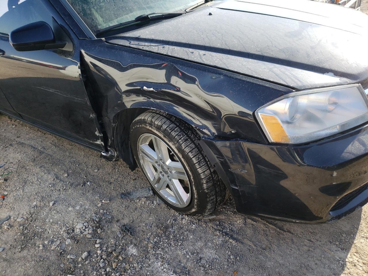 Photo 9 from auction – 2012 DODGE AVENGER SX with VIN 1C3CDZCB7CN266405