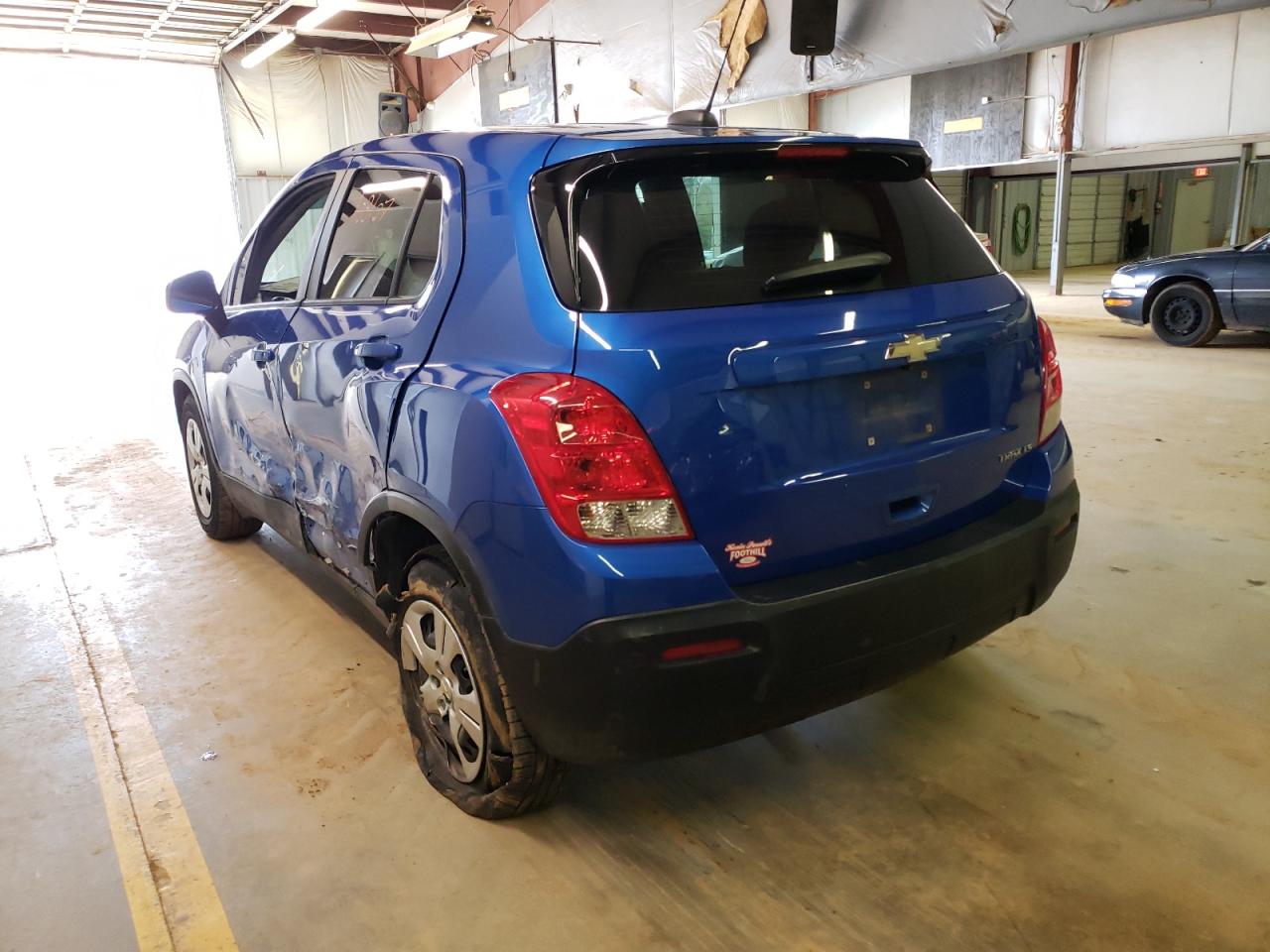 Photo 3 from auction – 2016 CHEVROLET TRAX LS with VIN KL7CJKSB8GB607442
