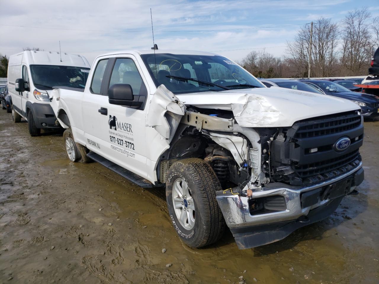 FORD F150 SUPER 2020 with VIN 1FTFX1E53LFB38231 - Photo from auction