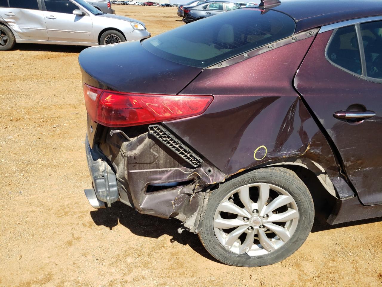 Photo 9 from auction – 2015 KIA OPTIMA LX with VIN 5XXGM4A79FG451814