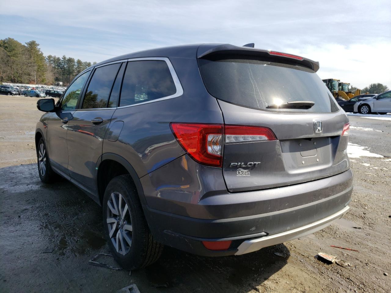 Photo 3 from auction – 2020 HONDA PILOT EXL with VIN 5FNYF6H56LB055336