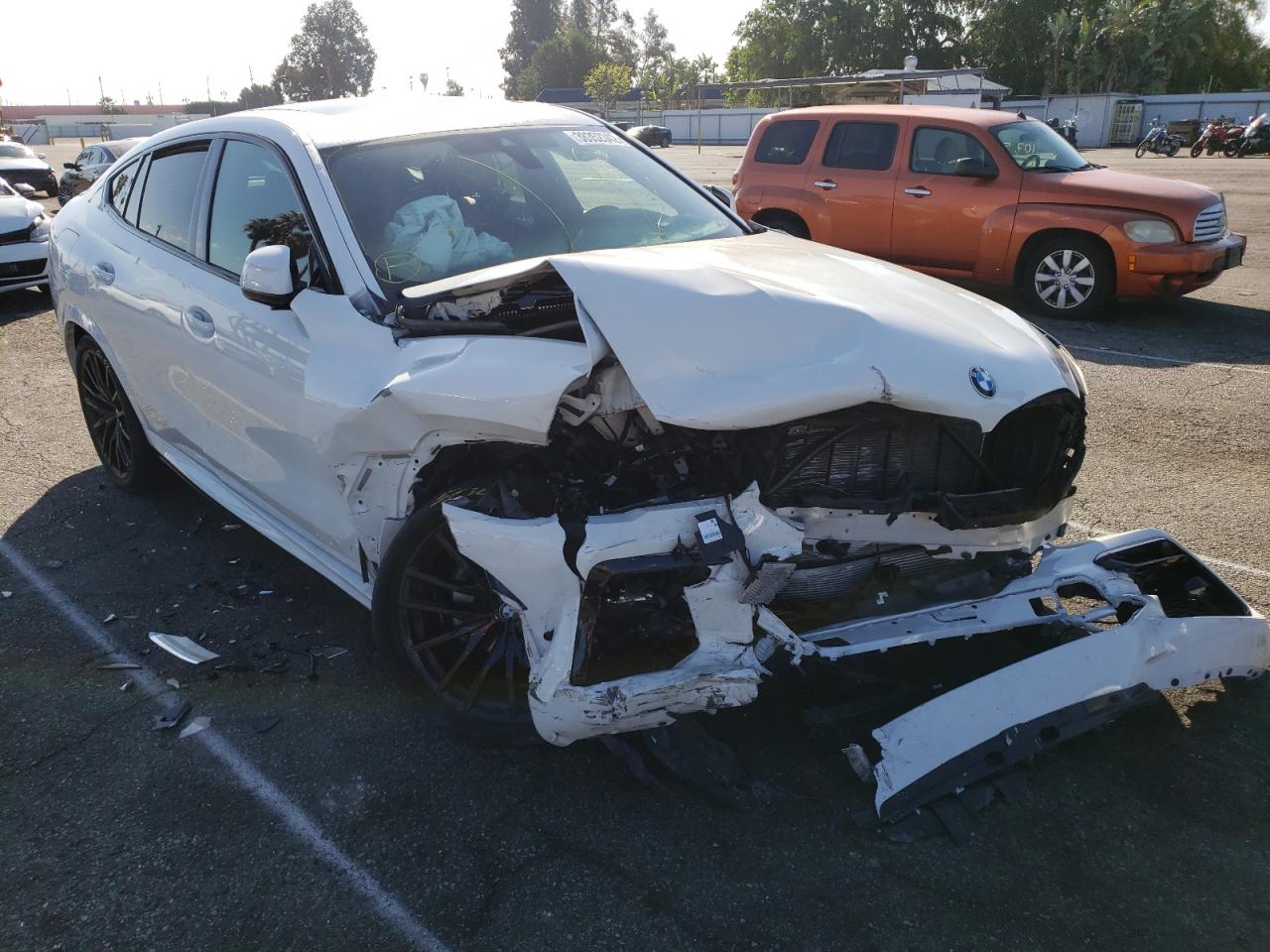 Photo 1 from auction – 2021 BMW X6 SDRIVE with VIN 5UXCY4C01M9E19678