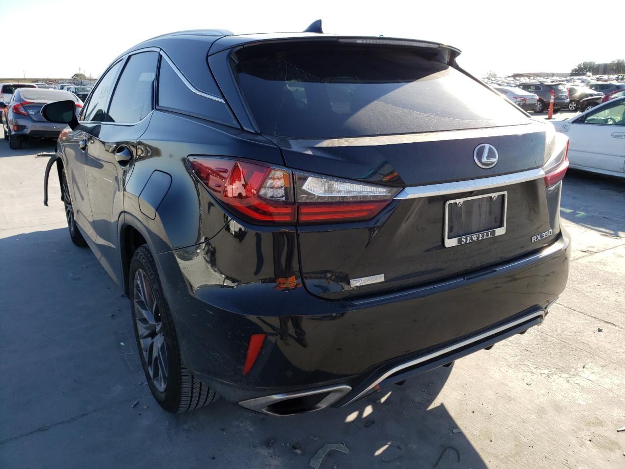 Photo 3 from auction – 2017 LEXUS RX 350 BAS with VIN 2T2ZZMCA3HC071022