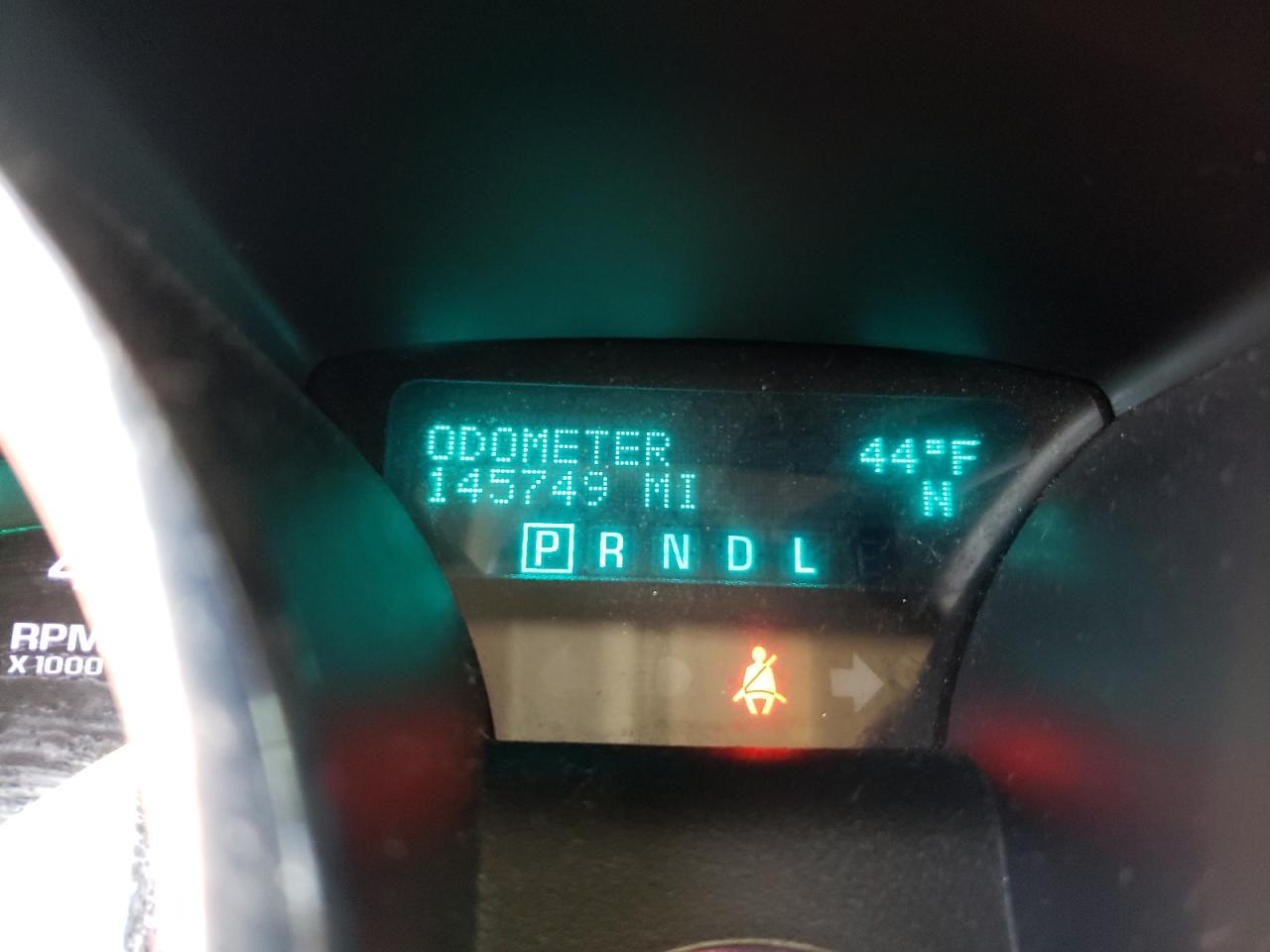 Photo 8 from auction – 2012 CHEVROLET TRAVERSE L with VIN 1GNKRGED3CJ161967