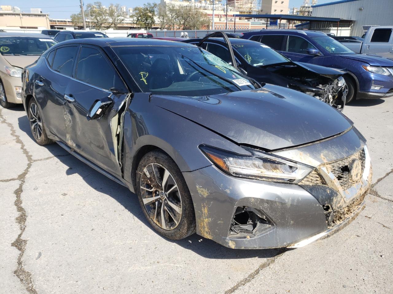 NISSAN MAXIMA S 2019 with VIN 1N4AA6AV2KC375278 - Photo from auction