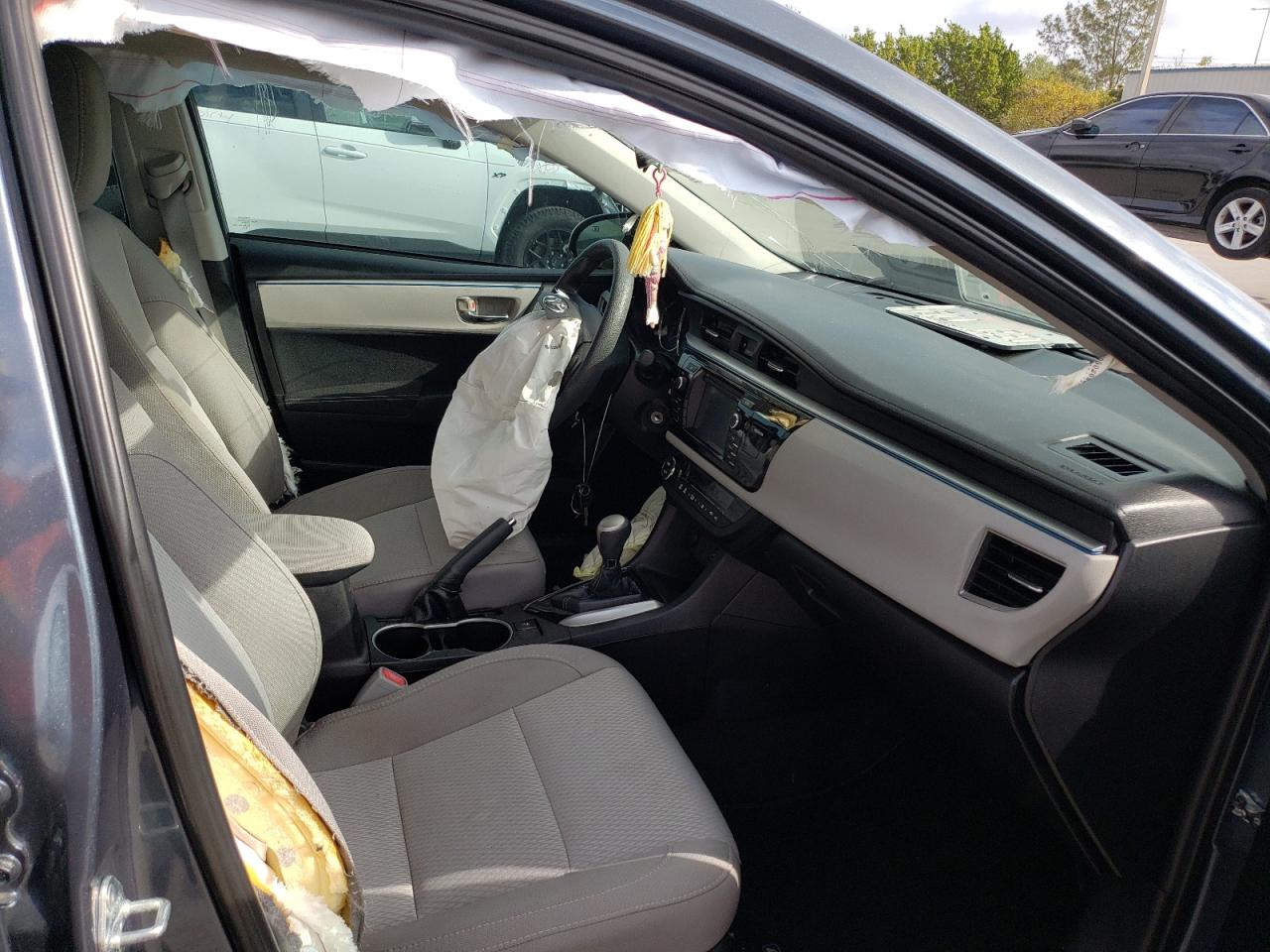 Photo 5 from auction – 2015 TOYOTA COROLLA L with VIN 2T1BURHE0FC462106