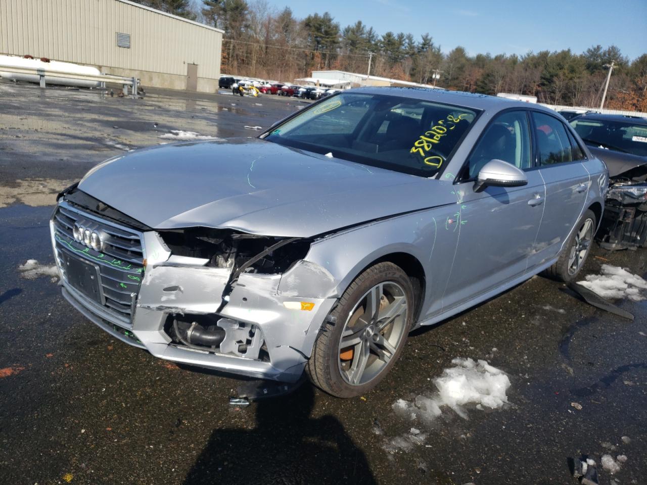 Photo 2 from auction – 2018 AUDI A4 PREMIUM with VIN WAUENAF45JN013528