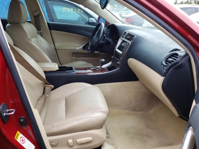 Photo 5 from auction – 2006 LEXUS IS 250 with VIN JTHBK262765020487