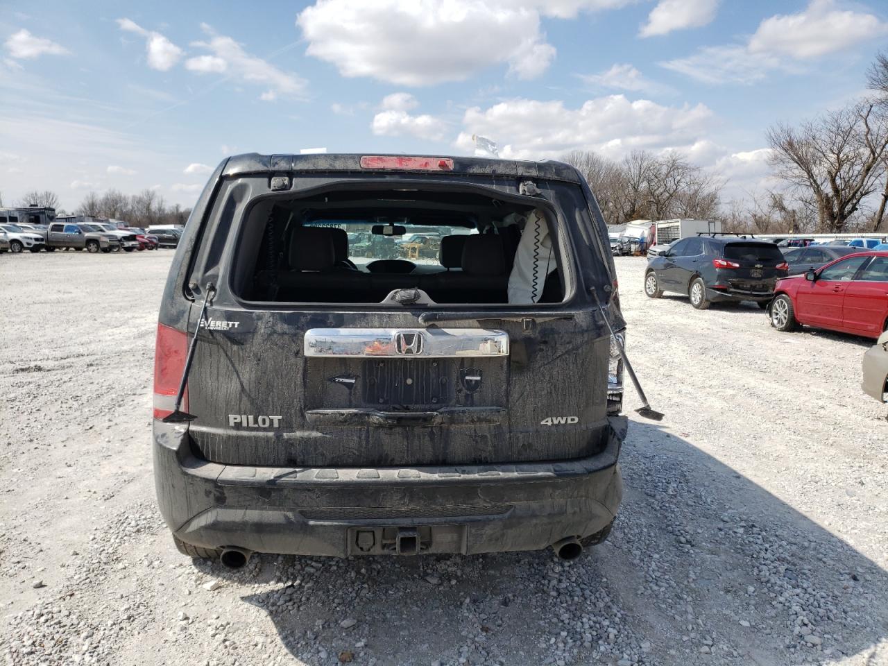 Photo 9 from auction – 2013 HONDA PILOT EXL with VIN 5FNYF4H5XDB073294