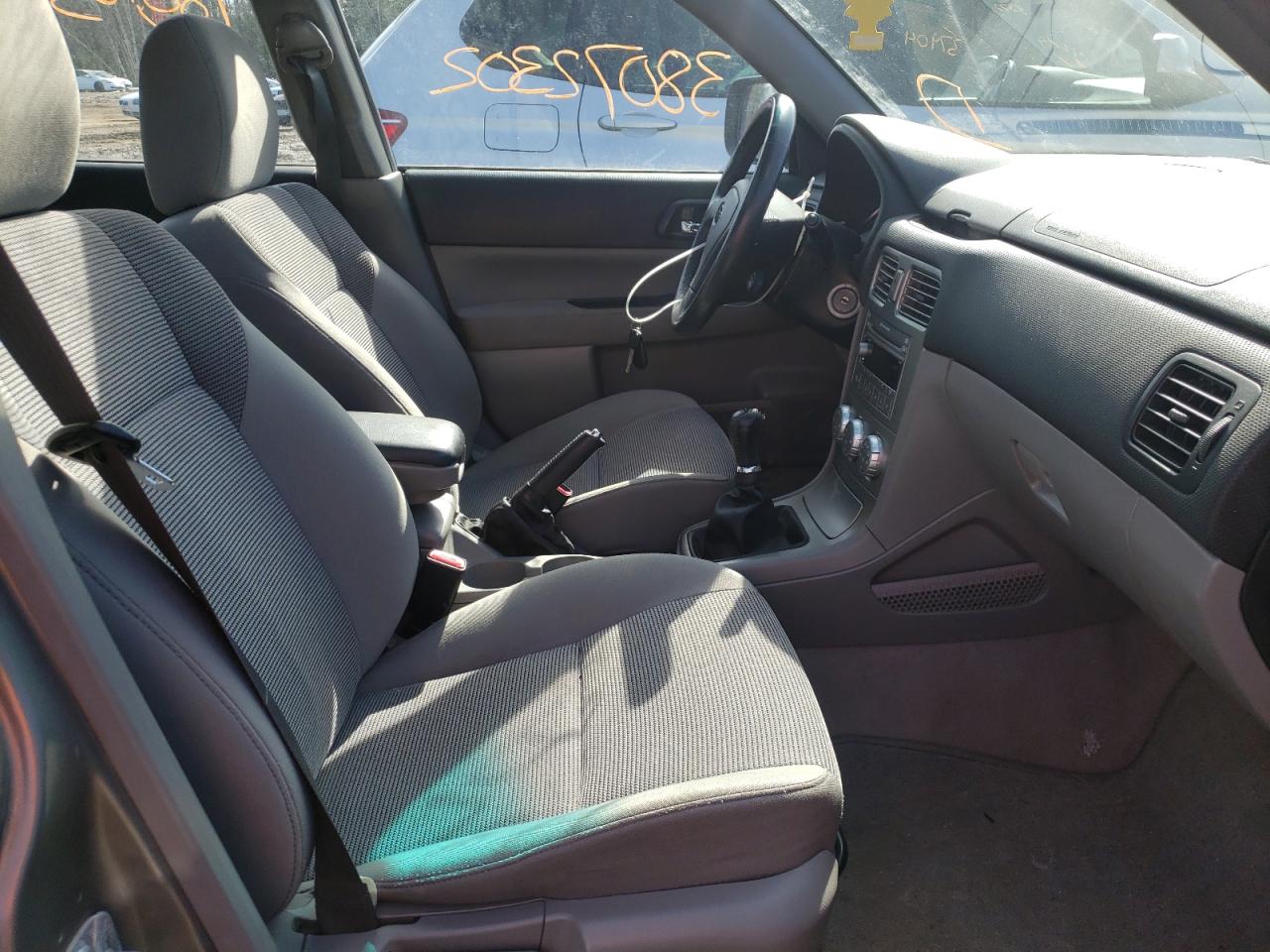Photo 5 from auction – 2006 SUBARU FORESTER 2 with VIN JF1SG65616G717632