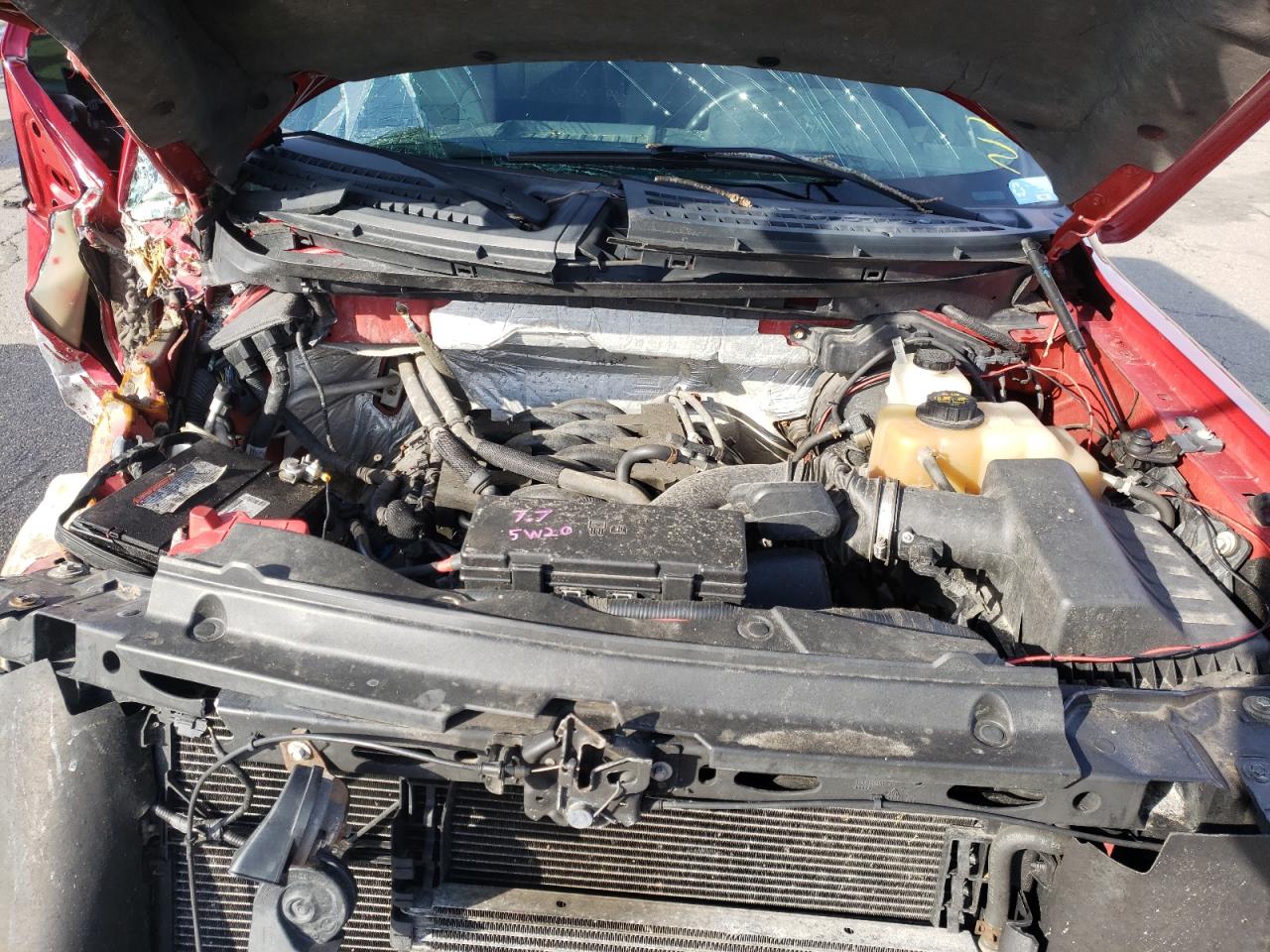 Photo 7 from auction – 2011 FORD F150 SUPER with VIN 1FTFX1EF9BFB27743