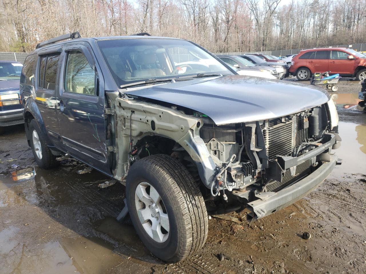 NISSAN PATHFINDER 2006 with VIN 5N1AR18W16C633912 - Photo from auction