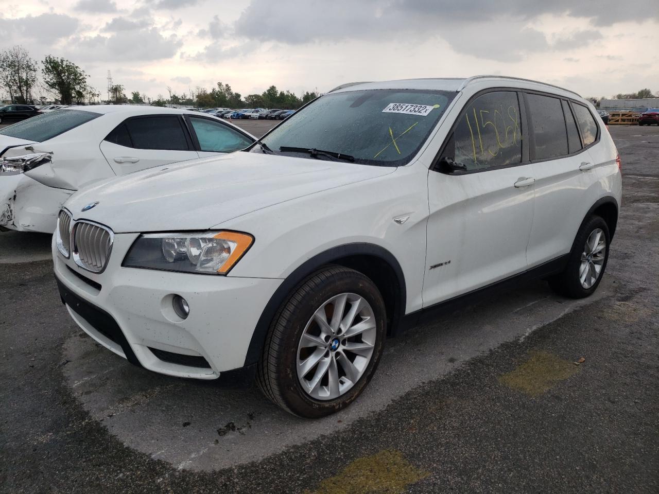 Photo 2 from auction – 2014 BMW X3 XDRIVE2 with VIN 5UXWX9C53E0D34873