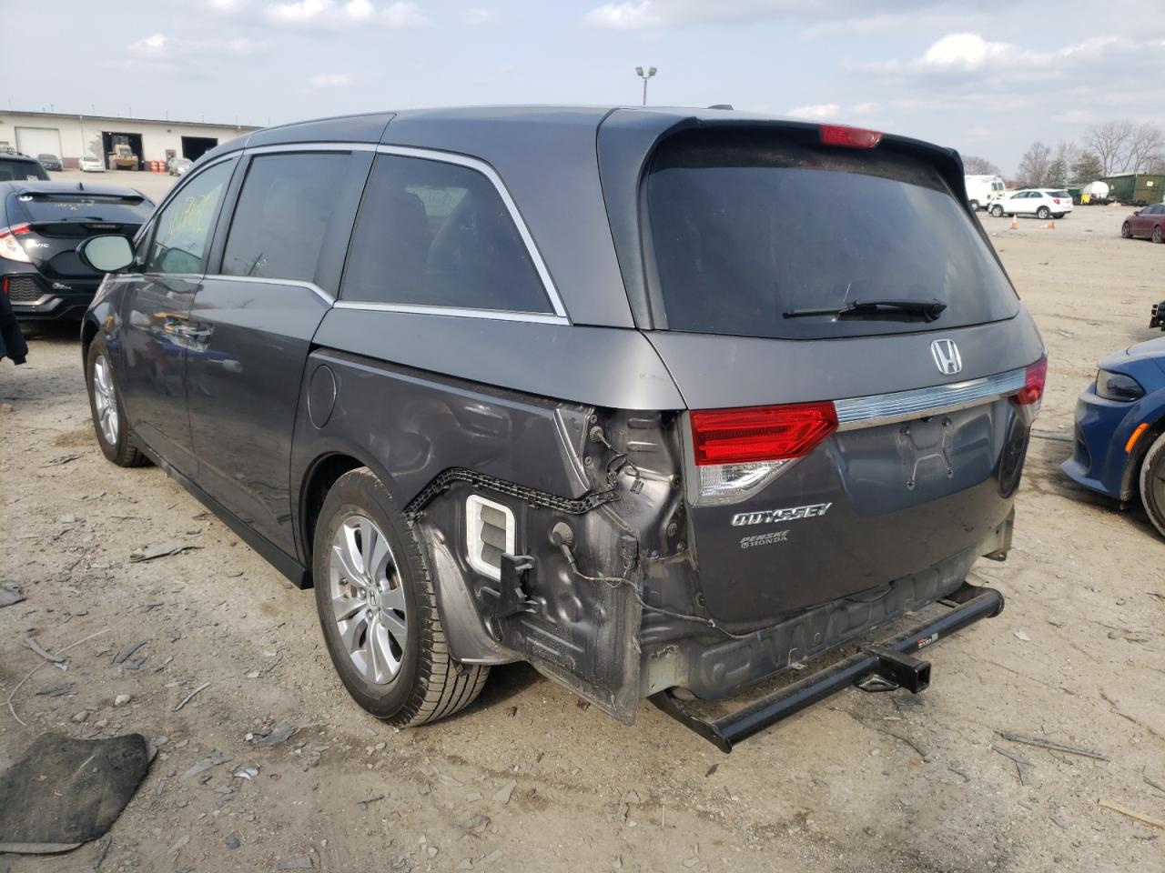 Photo 3 from auction – 2014 HONDA ODYSSEY EX with VIN 5FNRL5H65EB138033