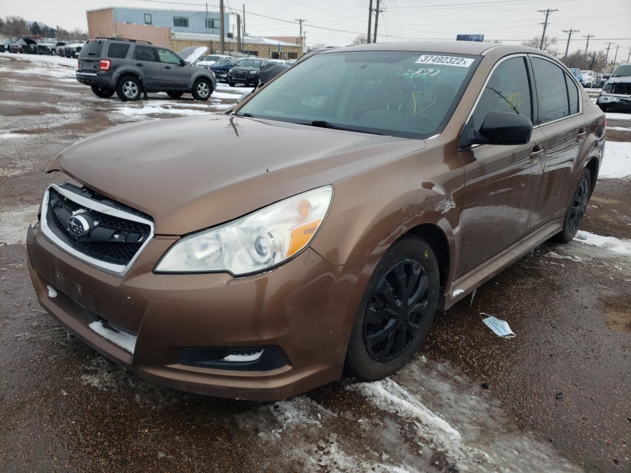 Photo 2 from auction – 2011 SUBARU LEGACY 2.5 with VIN 4S3BMBA64B3244148
