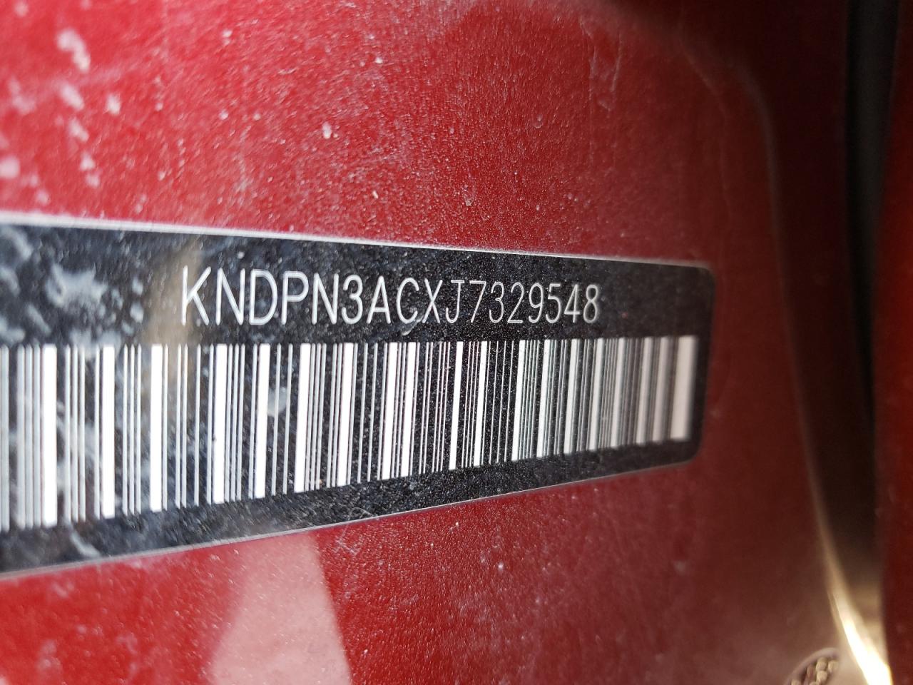 Photo 10 from auction – 2018 KIA SPORTAGE E with VIN KNDPN3ACXJ7329548