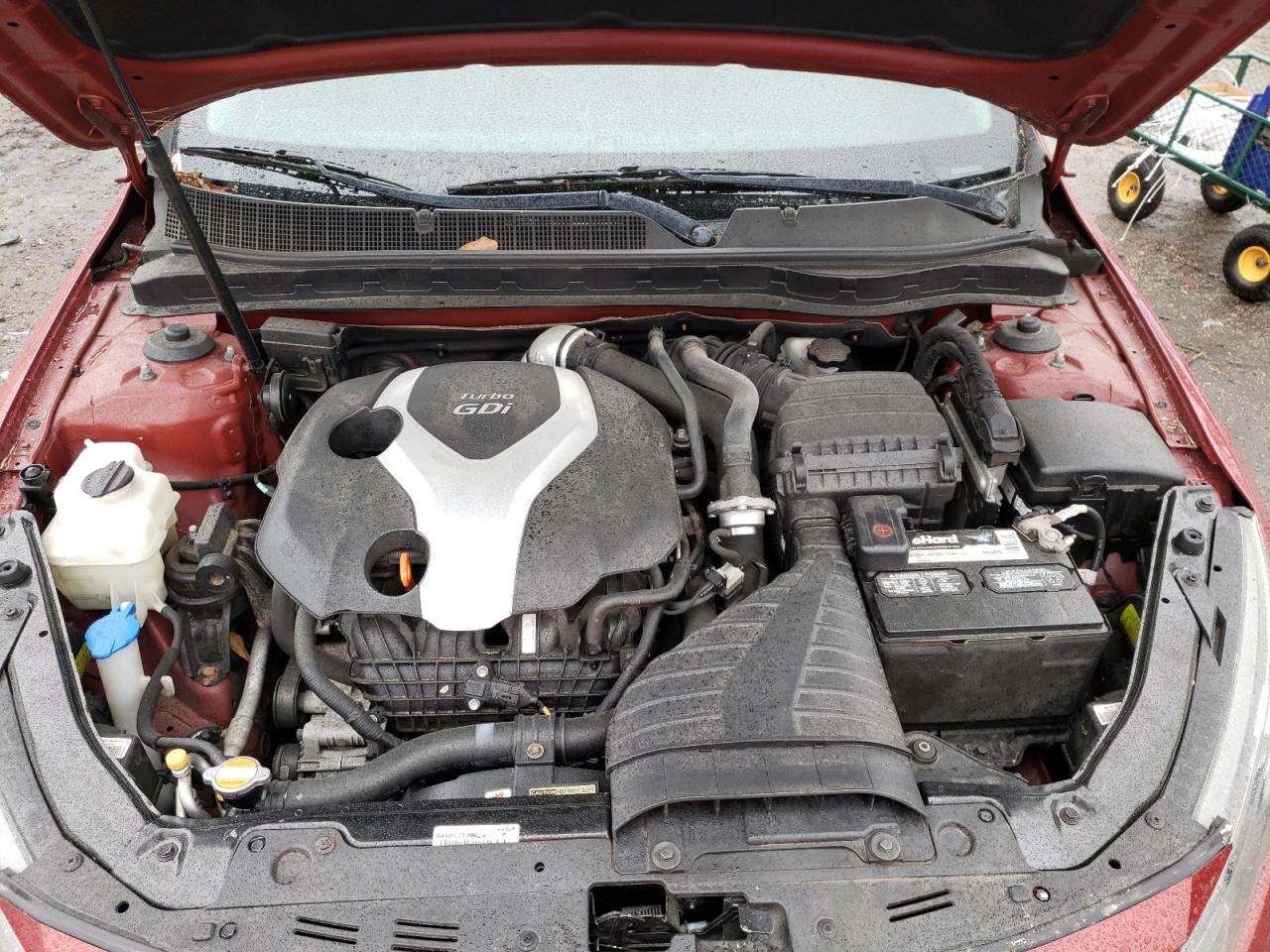 Photo 7 from auction – 2011 KIA OPTIMA SX with VIN KNAGR4A66B5114635