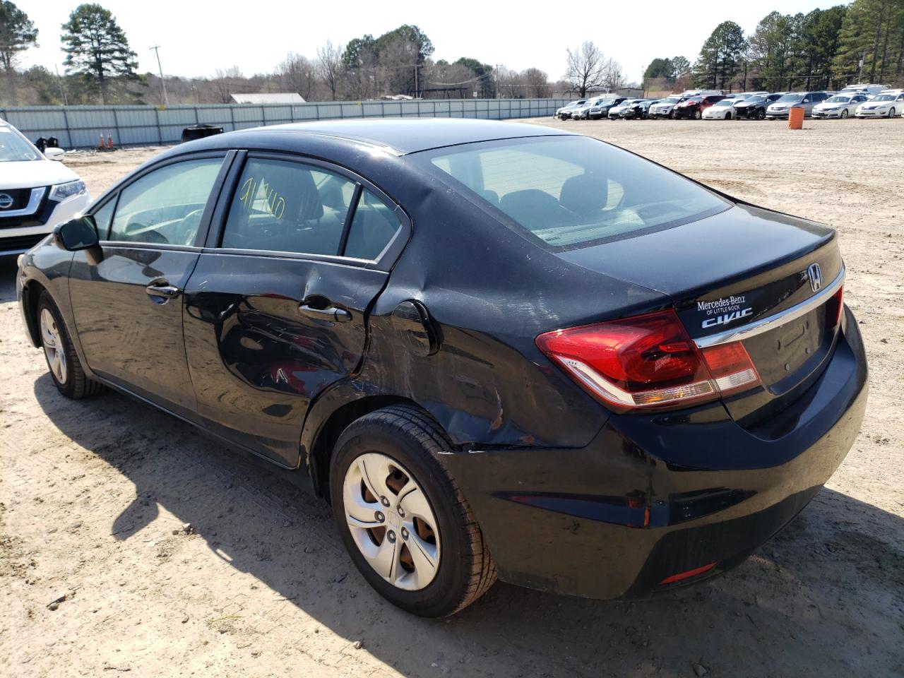 Photo 3 from auction – 2014 HONDA CIVIC LX with VIN 19XFB2F52EE062985