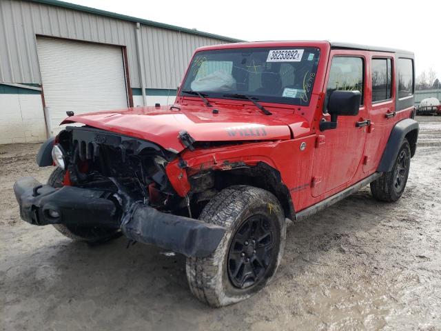 Photo 2 from auction – 2016 JEEP WRANGLER U with VIN 1C4BJWDG2GL274924
