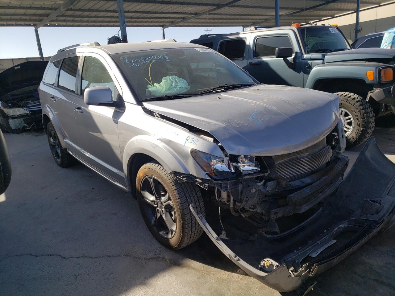 Photo 1 from auction – 2018 DODGE JOURNEY CR with VIN 3C4PDCGG5JT352177